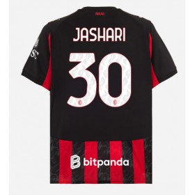 Pánské fotbalový oblečení AC Milan Ardon Jashari #30 Domácí košile 2025-26 Krátkým Rukávem